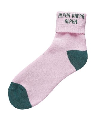 Alpha Kappa Alpha socks Color Ankle